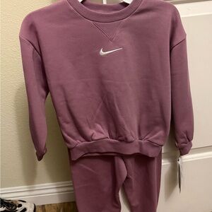 Nike Kids Purple Sweatpants & Joggers Set